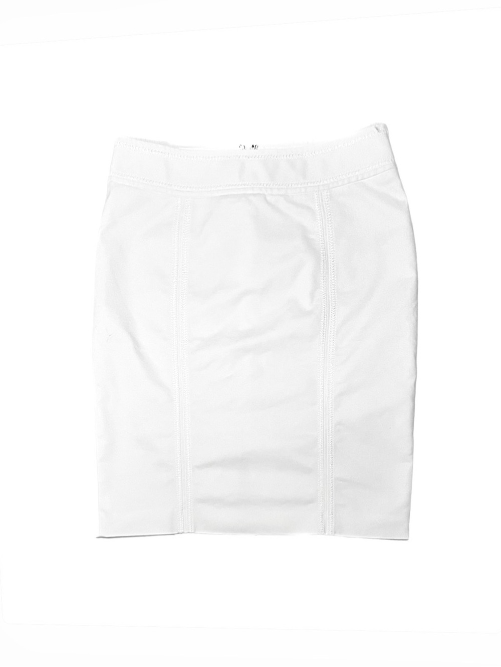 White House Black Market White Pencil Skirt